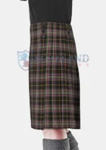 Bird Family Tartan Kilt Left
