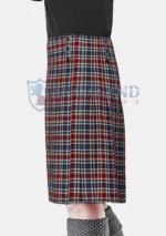 Border Bell Tartan Kilt Left