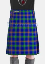 Burt Family Tartan Kilt Front