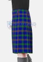 Burt Family Tartan Kilt Left