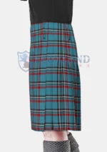 Caledonian Maasai Tartan Kilt Left
