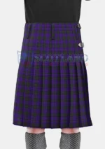 Charles Rennie Mackintosh Tartan Kilt Back