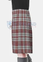 Clayton Dress Tartan Kilt Left