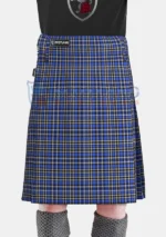 Cummins Royal Blue Tartan Kilt Front