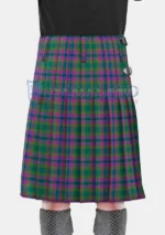Dunans Rising Tartan Kilt Back