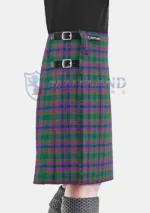 Dunans Rising Tartan Kilt Right