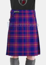 Gill, Anil Tartan Kilt Front