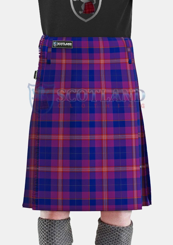 Gill, Anil Tartan Kilt Front Gill, Anil Tartan Kilt Front