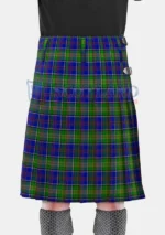 Greene Tartan Kilt Back