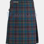 Highland Mist Tartan Kilt Front