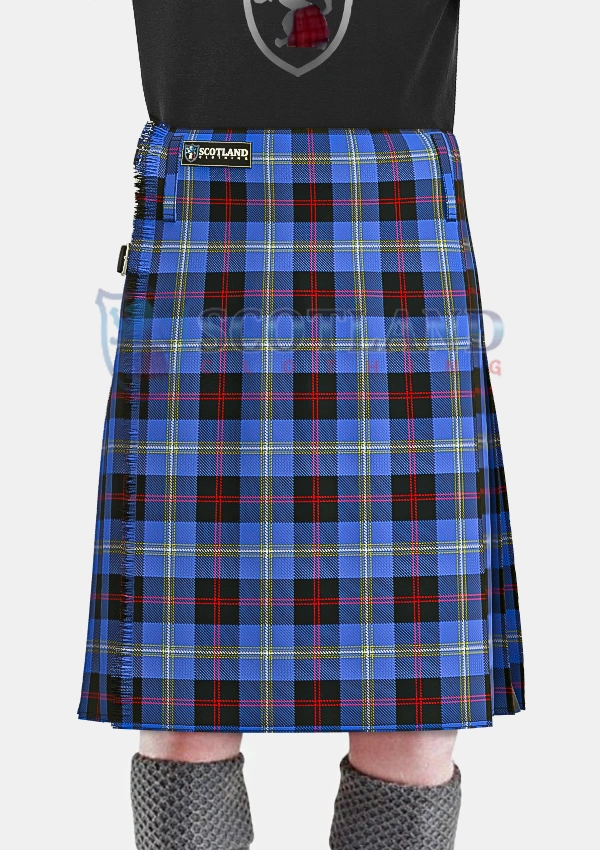 Hill Tartan Kilt Front Hill Tartan Kilt Front
