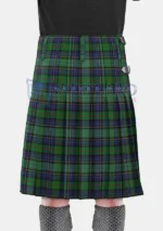 Leinster Tartan Kilt Back
