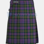 MacDonell of Glengarry Tartan Kilt Front