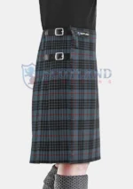 Mackay Blue Tartan Kilt Right
