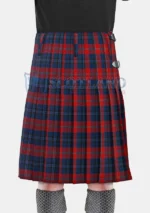 McKnight Tartan Kilt Back