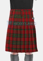 Melrose Tartan Kilt Back