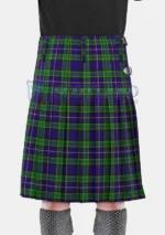 Mulholland Tartan Kilt Back