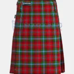 Peacock Tartan Kilt Front