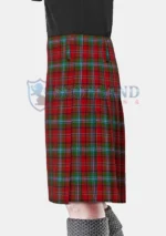 Peacock Tartan Kilt Left