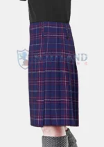 Pride of Fife Tartan Kilt Left
