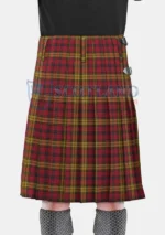 Rourke-Frew Tartan Kilt Back