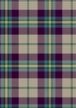 Shiel Purple Tartan Fabric