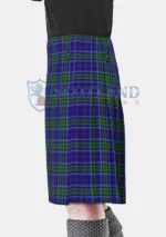 St. Lawrence Tartan Kilt Left