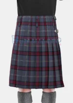 University of Edinburgh Tartan Kilt Back