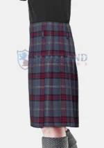 University of Edinburgh Tartan Kilt Left