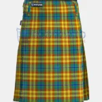 Wild Mustard Dreams Tartan Kilt Front
