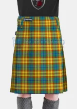 Wild Mustard Dreams Tartan Kilt Front