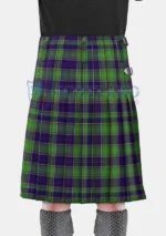 Ayrshire Tartan Kilt back