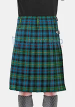Baillie tartan Kilt back