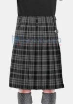 Black Isle tartan Kilt back
