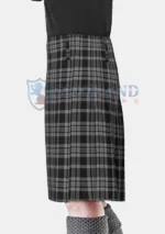 Black Isle tartan Kilt left