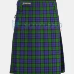 Dundas tartan Kilt front