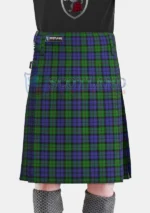 Dundas tartan Kilt front