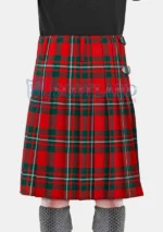 Macgregor tartan Kilt back