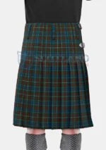 Mcconnell tartan Kilt back