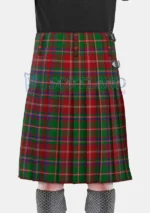 Somerville Tartan Kilt back