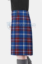 Norwegian Centennial Tartan Kilt Right Side View