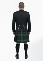 Gordon Tartan Prince Charlie Kilt Outfit Back