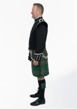 Irish National Tartan Doublet Kilt Outfit Left Side