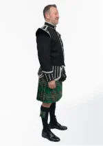 Irish National Tartan Doublet Kilt Outfit Right Side