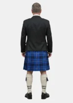 American Patriot Tartan Kilt Outfit Rückansicht