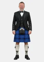 American Patriot Tartan Kilt Outfit Vorderansicht