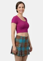 Anderson Tartan Utility Mini Skirt Right Side View