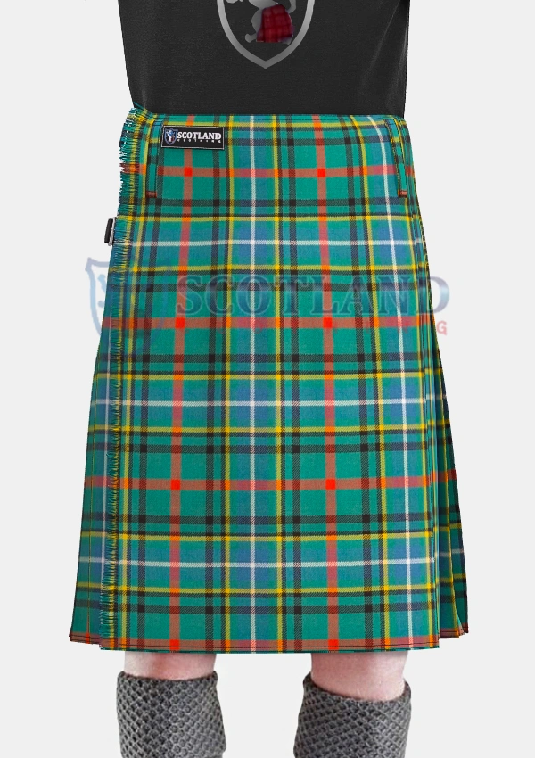 Bisset Tartan Kilt Front