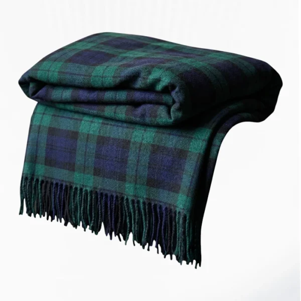 Black Watch Tartan Blanket