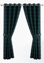 Black Watch Tartan Curtains